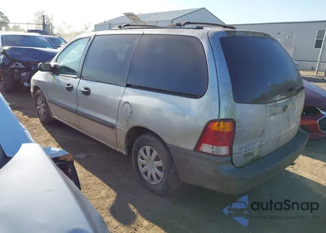 2001 Ford Windstar Lx из США, поврежденный, VIN 2FMZA51451BB69655